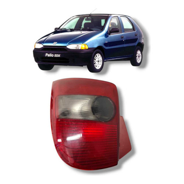 Lanterna Fumê Palio Traseira Esquerda 1996 A 2000 Original 