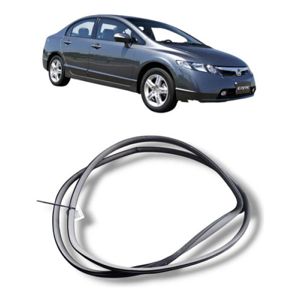  Borracha Porta Dianteira Direita Honda Civic Original 