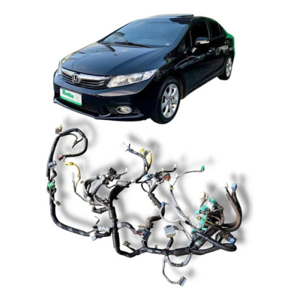 Chicote Painel Honda Civic 2012 2016 Original