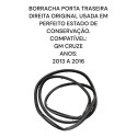 Borracha Porta Traseira Direita Chevrolet Cruze Original