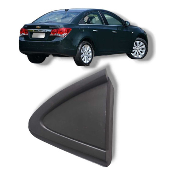 Acabamento Lateral Traseira Esquerda Cruze Sedan Original 