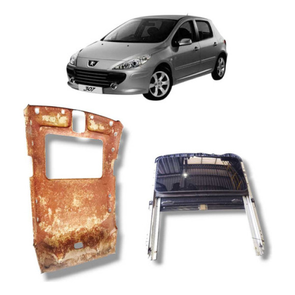 Forro Teto E Teto Solar Original Usado Peugeot 307