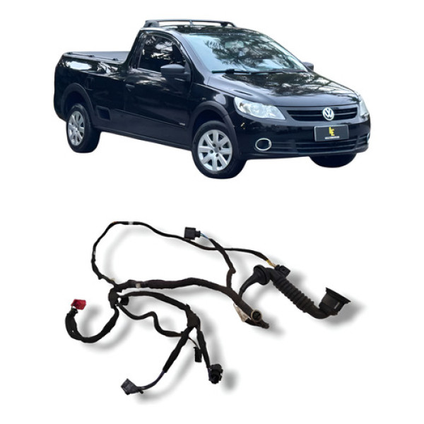 Chicote Porta Dianteira Esquerda Vw Saveiro 2008 A 2012