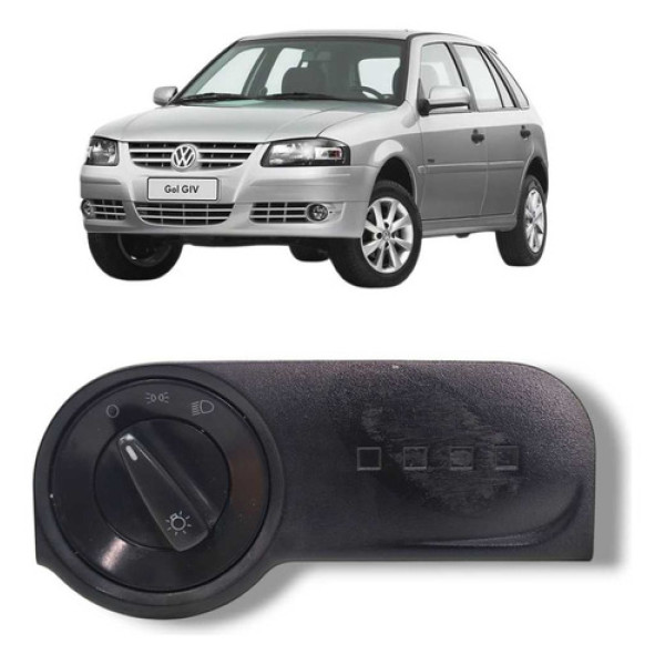Moldura Interruptor Vw Volkswagen Gol 2005 A 2014 Original