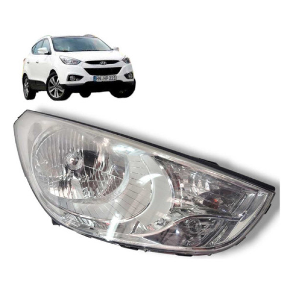 Farol Direito Hyundai Ix35 2010 A 2015 Original 
