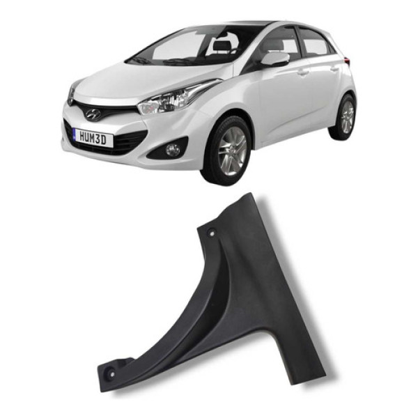 Soleira Traseira Esquerda Hyundai Hb20 2013 A 2019 Original Preto