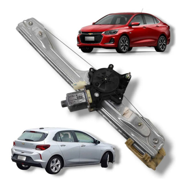 Máquina Vidro Elétrico Onix Traseira Dir 2020 2024 Original 