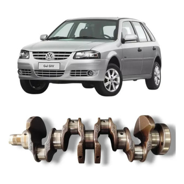 Virabrequim Gol Parati Polo 1.0 8/16v G3 G4 2000 A 2014