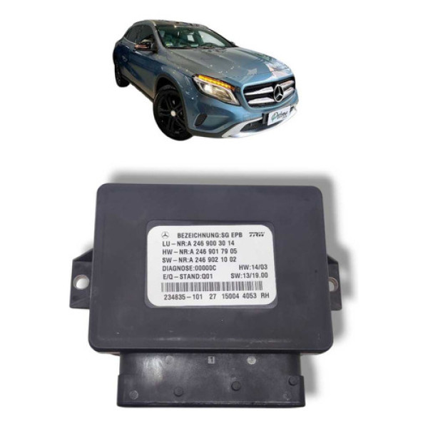 Módulo Estacionamento Mercedes Gla 200 2015 2019 Original Preto