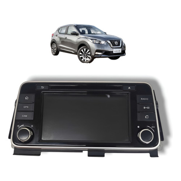 Multimídia Nissan Kicks 2017 A 2021 Original