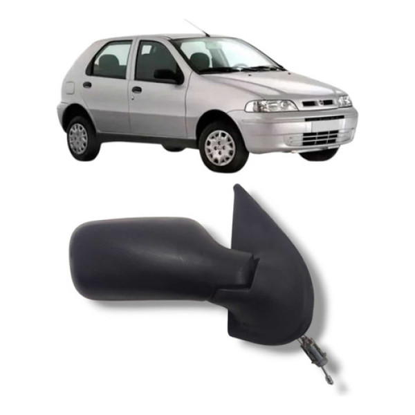Retrovisor Direito Sem Espelho Original Usado Fiat Palio