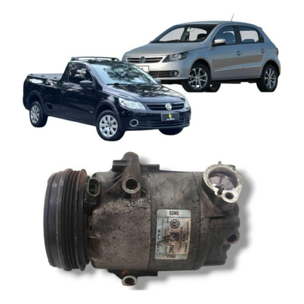 Compressor Ar Condicionado Volkswagen Gol 2008 2012 Original