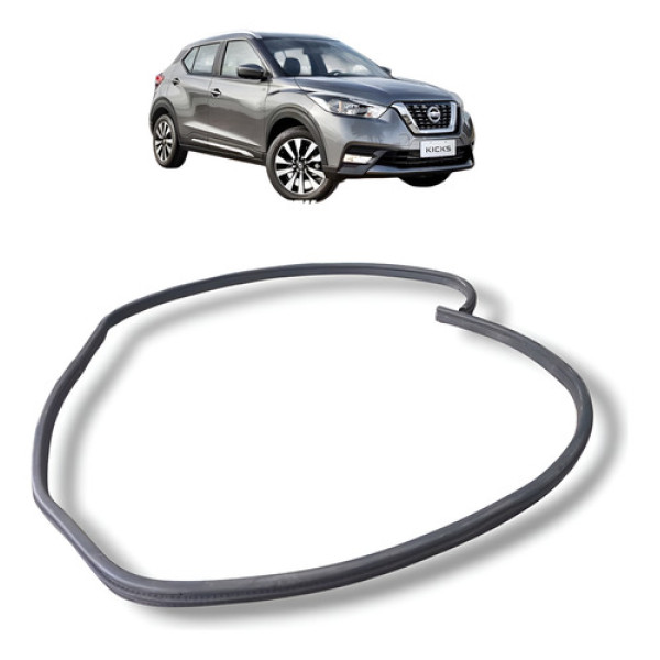 Borracha Porta Traseira Esquerda Nissan Kicks 2017 A 2021