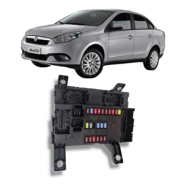 Caixa Fusível Fiat Grand Siena 2013 A 2021 Original