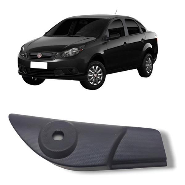 Moldura Interna Retrovisor Direito Fiat Grand Siena 12 A 21