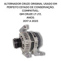  Alternador Chevrolet Cruze Lt Ltz Original 