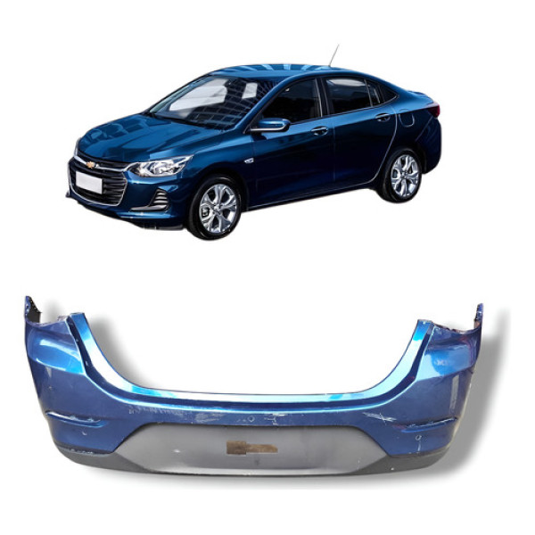 Para-choque Traseiro Gm Onix Sedan 1.0 T 2020- 2024 Original
