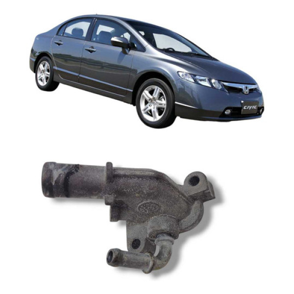  Cavalete Flange Água Cabeçote Honda Civic Original 