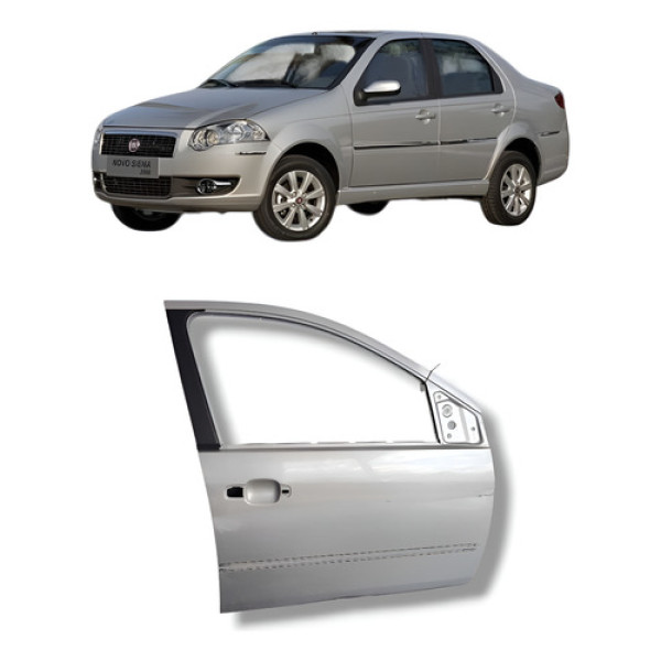 Porta Dianteira Direita Fiat Siena 2008 A 2012