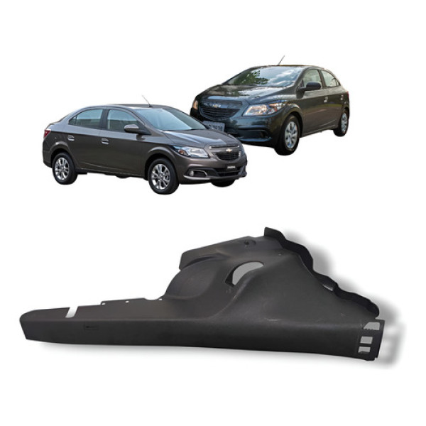 Acabamento Coluna Traseira Direita Gm Onix 2013-19 Original