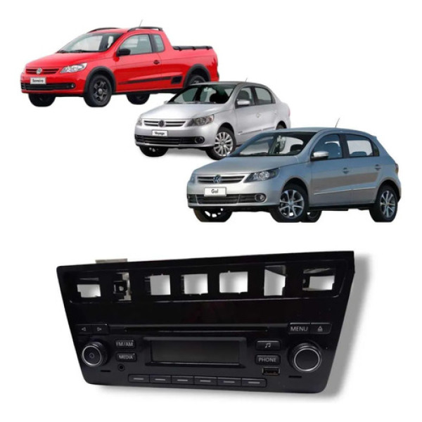Rádio Vw Volkswagen Gol Voyage  2008 2016 Original
