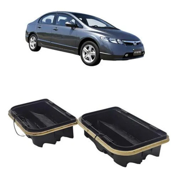 Par Difusor Ar Honda Civic 2007 2011 Original