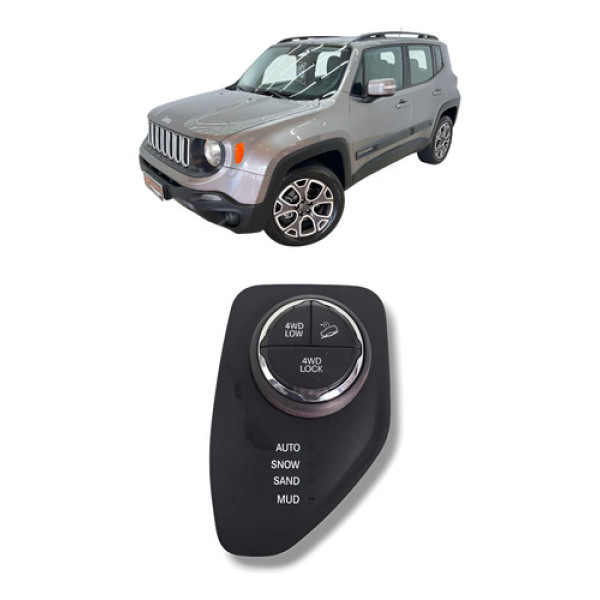 Botão Controle De Tração Jeep Renegade 2015 A 2019 Original