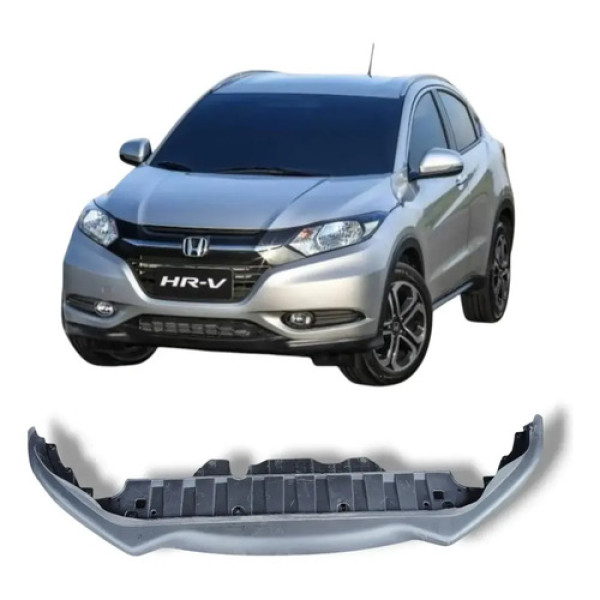 Spoiler Para-choque Dianteiro Honda Hr-v 2015 2018 Original Prata/metalizado