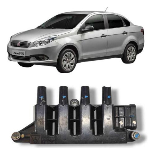 Bobina Ignição Uno Strada 500 Palio Grand Siena 1.4 Evo