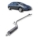  Escapamento Tubo Intermediário Honda Civic 2007 2011