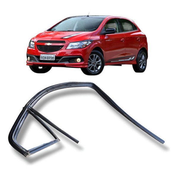 Borracha Vidro Traseiro Direito Gm Onix 2013 2019 Original