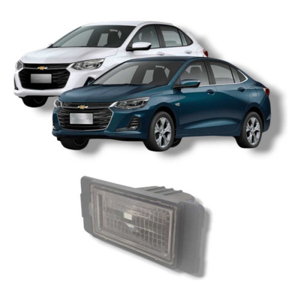 Lanterna Luz Placa Do Chevrolet Onix De 2020 A 2025 Original