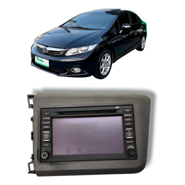 Multimídia Honda Civic 2012 A 2016 Original
