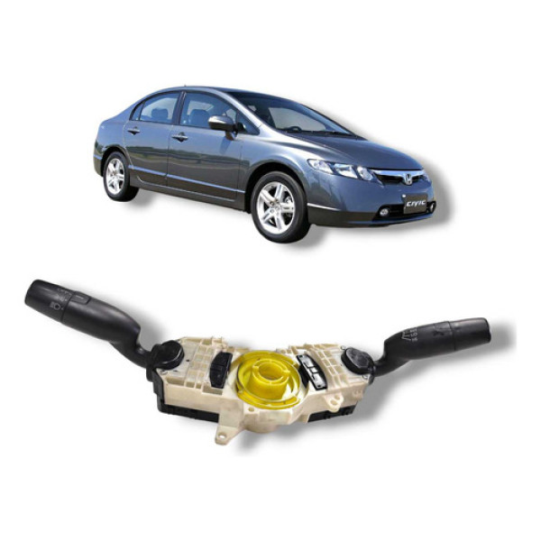 Comando Chave Seta E Limpador Civic G8 2007 A 2011 Original 
