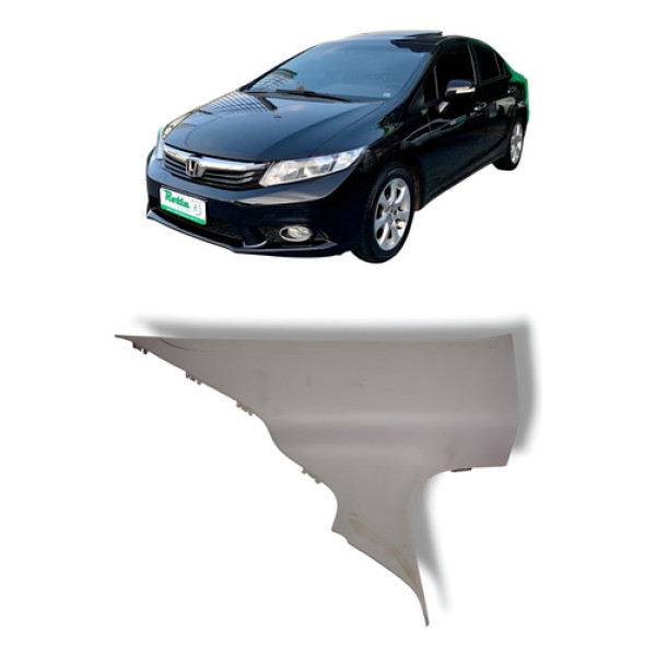Moldura Coluna Traseira Esquerda Honda Civic G9 2012 A 2016