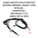Cabo Chicote Bateria Polo Positivo Gm Cruze Lt Ltz Original 