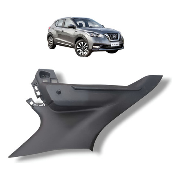 Moldura Suporte Tampão Esquerdo Nissan Kicks 2017 A 2021