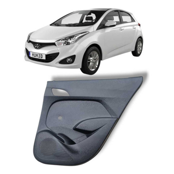 Forro Porta Traseira Direita Hyundai Hb20 2013 A 2019 Origin