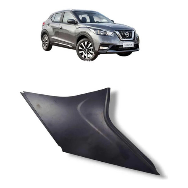 Moldura Coluna Traseira Esquerda Nissan Kicks 2017 A 2021