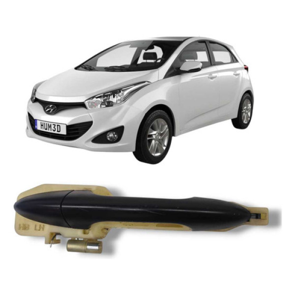 Maçaneta Externa Traseira Esquerda Hyundai Hb20 2013 2019 Traseira