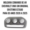 Moldura Comando De Ar Chevrolet Onix Gm 2020 A 2025 Original