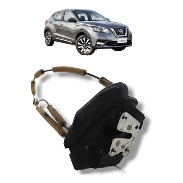 Fechadura Elétrica Porta Traseira Esquerda Nissan Kicks 2017
