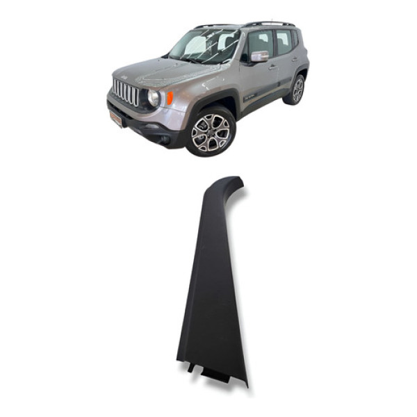 Acabamento Forro Porta Traseira Esquerda Jeep Renegade 
