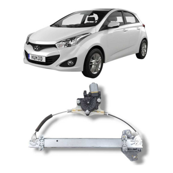 Máquina Vidro Dianteiro Direito Hyundai Hb20 2013 A 2019