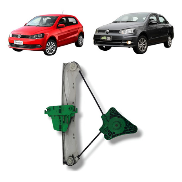 Máquina Vidro Dianteiro Esquerdo Vw Gol Voyage G5-g7