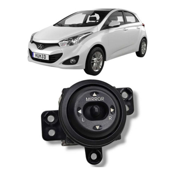 Comando Retrovisor Elétrico Hyundai Hb20 2013 2019 Original