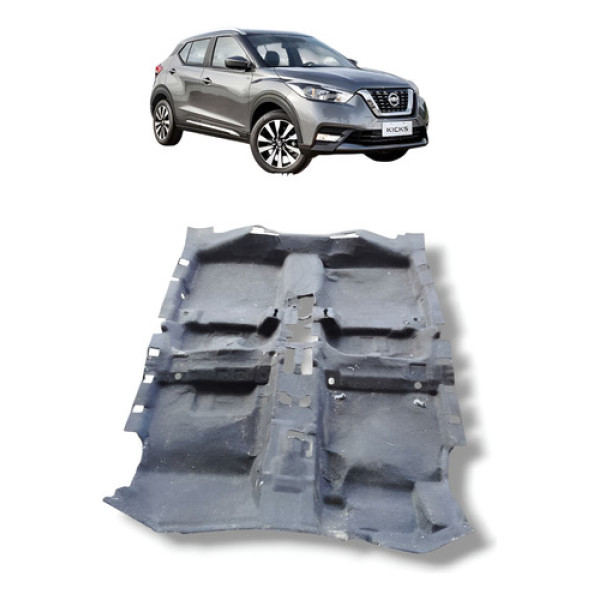 Carpete Assoalho Nissan Kicks 2017 A 2021 Original