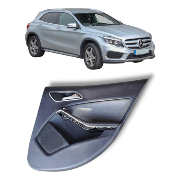 Forro Porta Traseira Direita Mercedes Gla 200 2015 A 2018