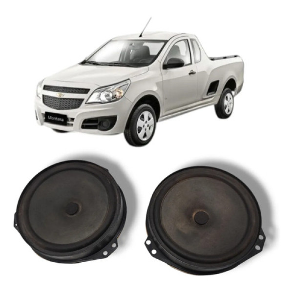 Alto Falante Gm Chevrolet Monatana 2013 2016 Original Preto