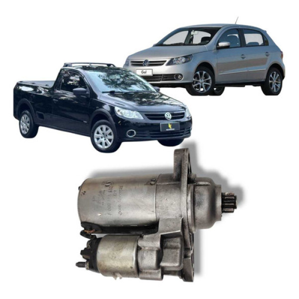 Motor Partida Gol Saveiro Polo Fox G5 G6 G7 1.0 1.6 9d Bosch